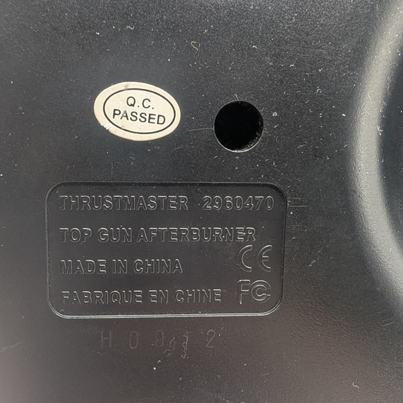 Thrustmaster Top Gun Afterburner Force Feedback Joystick Gaming - Tested - Picture 9 of 11